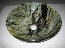 Load image into Gallery viewer, Double Layers Glass Sink With Rock Pattern GD22A