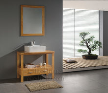 Load image into Gallery viewer, Modern Style Bathroom Vanity Set W.Natural Color K012