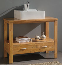 Load image into Gallery viewer, Modern Style Bathroom Vanity Set W.Natural Color K012