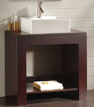 Load image into Gallery viewer, Unique Designed Bathroom Vanity W.Black Walnut Color K017