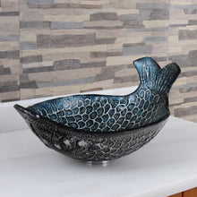 Load image into Gallery viewer, ELITE Pattern Tempered Glass Bathroom Vessel Sink Pacific Whale