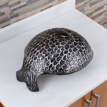 Load image into Gallery viewer, ELITE Pattern Tempered Glass Bathroom Vessel Sink Pacific Whale