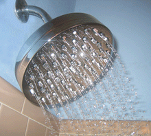 Load image into Gallery viewer, 8" Chrome Rainfall Shower-head 5320801