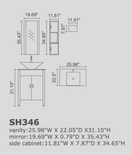 Load image into Gallery viewer, Bathroom Modern Vanity Set SH346