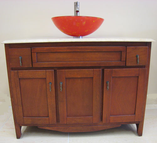 Bathroom Vanity W. Marble Counter top SW67612