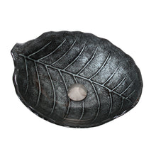 Load image into Gallery viewer, ELITE Leaves Style Design Tempered Glass Bathroom Sink Winter