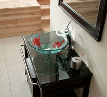 Load image into Gallery viewer, Clear Goldfish and Luxury Tall Waterfall Faucet C4522