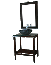 Load image into Gallery viewer, Imperial Flower Rocky Stone Sink GDS59