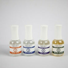 Load image into Gallery viewer, Dipping Powder Nail Set, with 4-Color Acrylic Dip Powders, Liquid Set, Nail File Condition: