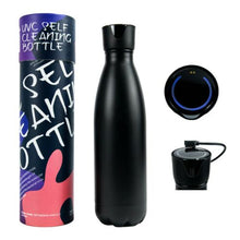 Load image into Gallery viewer, Self-Cleaning UV Water Bottle 270ml Rechargeable Sterilizing Bottle with Safety