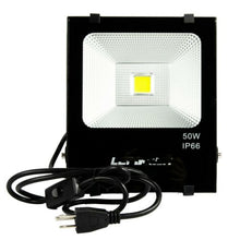 Load image into Gallery viewer, 50W LED Outdoor Flood Work White Light, Waterproof, Security Spotlight (2 Pack)