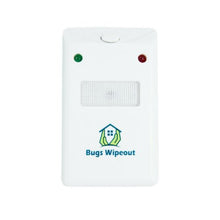 Load image into Gallery viewer, Ultrasonic Pest Control Repeller By Bugs Wipeout: 4 Eco-Friendly, Pet And Child