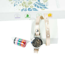 Load image into Gallery viewer, essential Oil Jewelry Diffusers Bracelet w/ 4 Pcs Essential Oils Relaxing Unique