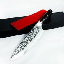 Load image into Gallery viewer, Damascus Chef Knife Premium G10 Handle & Triple Rivet, Razor Sharp Kitchen