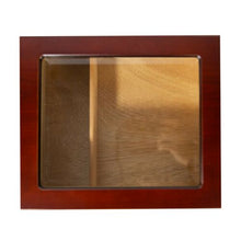 Load image into Gallery viewer, Royal Glass-Top Cigar Humidor - Desktop Humidifier Storage Box for 25-50 Cigars