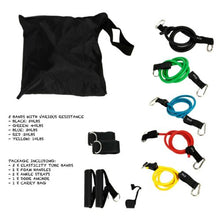 Load image into Gallery viewer, Resistance Bands Sets, Fitness Training Tubes Set, 11 pcs