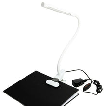 Load image into Gallery viewer, Led Clip on Light, 4W Reading Light 3 Color Temperature Settings white