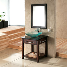 Load image into Gallery viewer, Frosted Layered Square Tempered Glass Sink S07