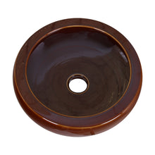 Load image into Gallery viewer, ELIMAX'S Shine Bronze Glaze Pattern Porcelain Bathroom Sink 2007