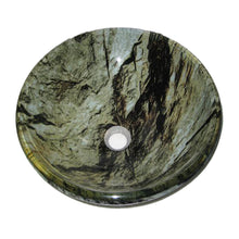Load image into Gallery viewer, Double Layers Glass Sink With Rock Pattern GD22A
