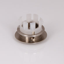Load image into Gallery viewer, ELITE  Ceramic Sink Overflow Cap Solid Brass Umbrella Style 007BN
