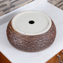 Load image into Gallery viewer, ELITE Round Green Bowl Porcelain Ceramic Bathroom Vessel Sink 1573
