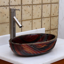 Load image into Gallery viewer, Test Tempered Glass Bathroom Sink And Faucet Combo 184E + 2659
