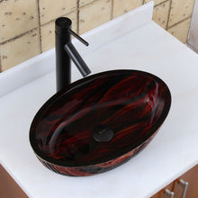 Load image into Gallery viewer, Test Tempered Glass Bathroom Sink And Faucet Combo 184E + 2659
