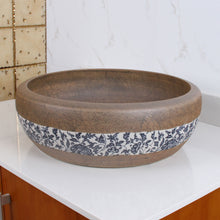 Load image into Gallery viewer, Sandstone Glaze Pattern Porcelain Bathroom Sink ELIMAX&#39;S 2005
