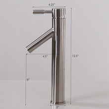 Load image into Gallery viewer, ELITE Tempered Glass Bathroom Sink And Faucet Combo 1312+2659SN
