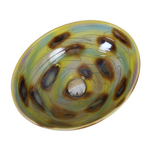 Load image into Gallery viewer, ELITE  Oval Magic Color Glaze Ceramic Bathroom Vessel Sink 1560
