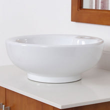 Load image into Gallery viewer, ELITE Grade A Ceramic Bathroom Sink With Round Design 4074

