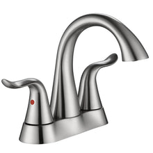 Load image into Gallery viewer, ELITE Three Holes Two Handles Bathroom Lavatory Faucet 58202
