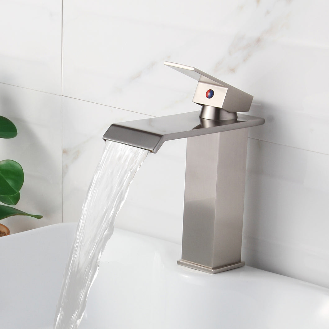 ELITE Water Fall Design Basin Sink Single Lever Faucet 8815