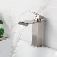 Load image into Gallery viewer, ELITE Water Fall Design Basin Sink Single Lever Faucet 8815
