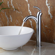 Load image into Gallery viewer, ELITE Modern Design Single Lever Tall Vessel Sink Faucet 882002
