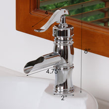 Load image into Gallery viewer, ELITE Bathroom Single Lever Basin Faucet 8827
