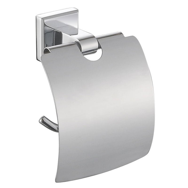 Modern Chrome Toilet Paper Holder w. Cover 9509T05026C