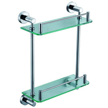 Load image into Gallery viewer, Modern Chrome Bathroom Double Side Shelf 9510T04049C

