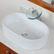 Load image into Gallery viewer, ELITE Grade A Ceramic Bathroom Sink With Unique Design 9675
