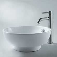 Load image into Gallery viewer, Bathroom Ceramic Vessel Sink Bowl with Overflow Y9851
