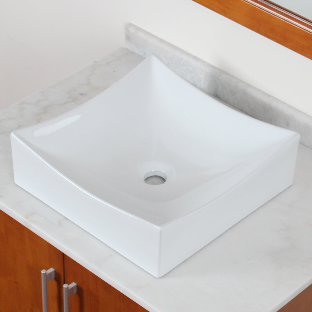 ELITE Grade A Ceramic Bathroom Sink With Unique Design 9909