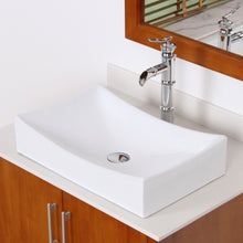 Load image into Gallery viewer, ELITE High Temperature Grade A Ceramic Bathroom Sink With Unique Design 9910
