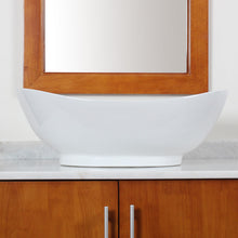 Load image into Gallery viewer, ELITE Grade A Ceramic Bathroom Sink With Unique Oval Design 9970
