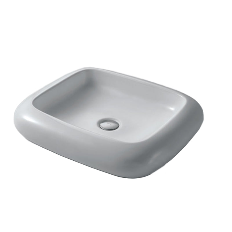 Luxury Square Ceramic Vessel Bathroom  Sink Y9947