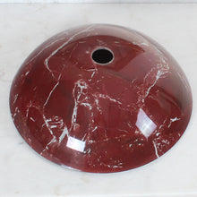 Load image into Gallery viewer, Bathroom Glass Vessel Sink w.Red Rock Pattern GD22B
