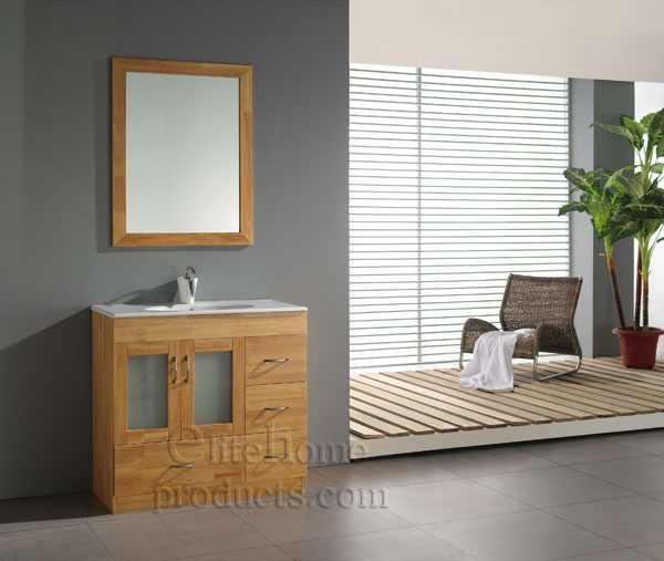 New Design Bathroom Vanity Set W.Natural Color K005