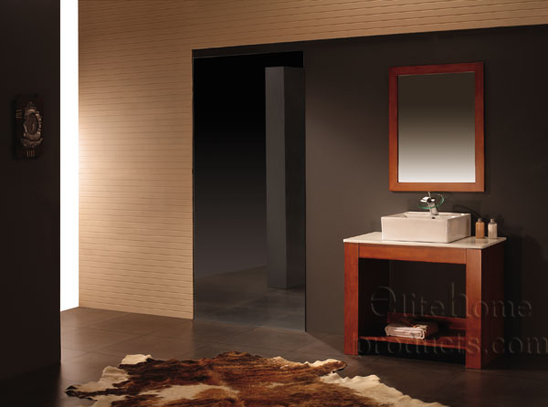 Unique Designed Bathroom Vanity W.Chestnut  K019Color