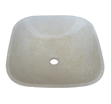 Load image into Gallery viewer, Natural Beige Marble Stone Sink GDS61
