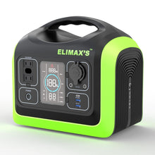 Load image into Gallery viewer, ELIMAX&#39;s 600w Portable Solar Power Station
